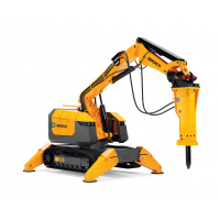 BROKK 900 radijo bangomis valdomas griovimo robotas